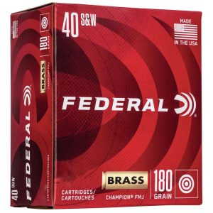 Federal Champion .40 S&W 180gr FMJ 400ct