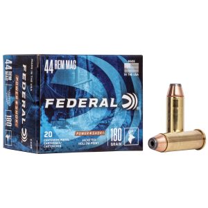 Federal Power-Shok Handgun Ammunition .44 Mag 180 gr JHP 1460 fps 20-box