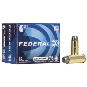 Federal Champion .45 Colt 225 gr HP 20CT
