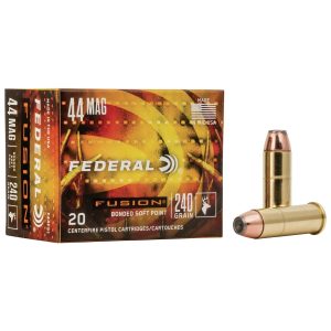 Federal Fusion Handgun Ammunition .44 Mag 240 gr FFSN 1290 fps 20-box