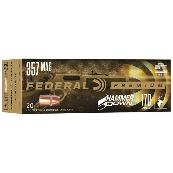 Federal Hammer Down .357 Mag. 158 gr SP 20ct