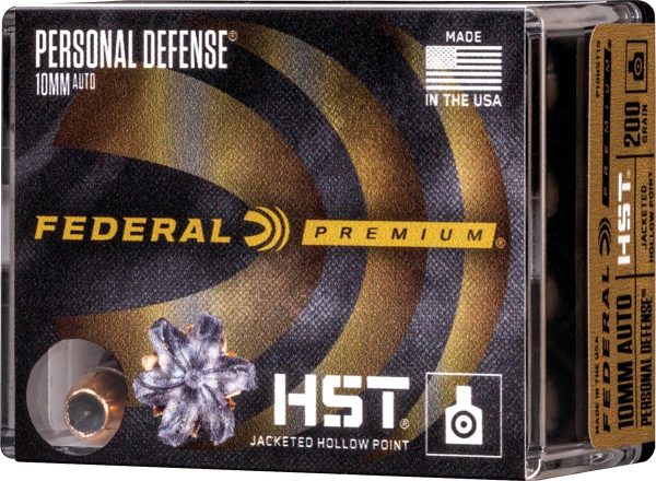 Federal Premium Personal Defense HST 10mm AUTO 200 gr JHP 20ct
