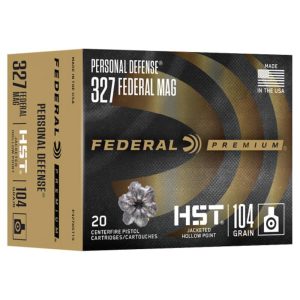 Federal Personal Defense .327 Federal 103 gr JHP 20ct