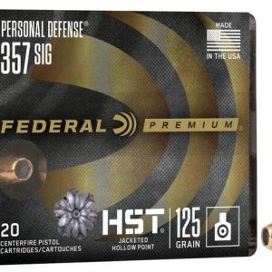Federal Personal Defense HST .357 Sig 125 gr JHP 20ct