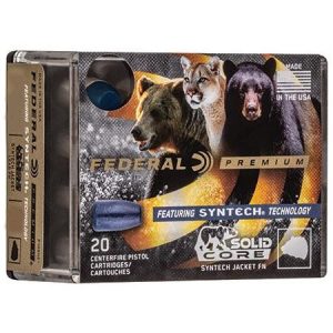 Federal Solid Core Handgun Ammunition .45 Auto(+P) 240 gr TSJ 20-ct