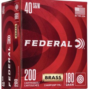 Federal Champion Training .40 S&W 115gr FMJ 200ct