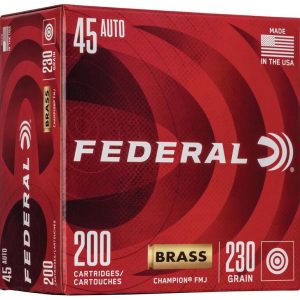 Federal Champion Training .45 ACP 230 gr FMJ 200ct