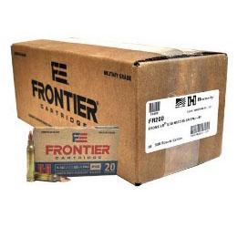 Hornady Frontier NATO FM193 Rifle Ammunition 5.56mm 55 gr FMJ 3240 fps 500-ct Case (25-20ct Boxes)