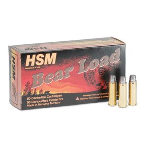 HSM Bear Load Hard Cast .357 Rem Mag 180gr RNFP Gas Check 50ct