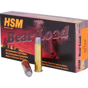 HSM Bear Load Hard Cast .460 S&W 325gr WFN Gas Check 20ct