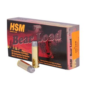 HSM Bear Load Lead .500 S&W 440gr WFN 20ct