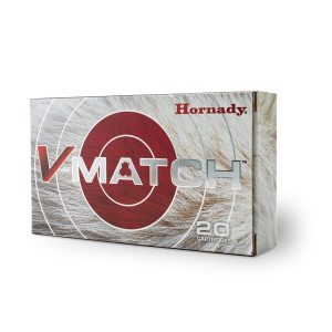 Hornady V-Match Rifle Ammunition .22 ARC 62gr ELD-VT 20-ct