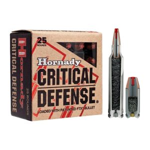 Hornady Critical Defense 9mm Luger 115 gr. FTX 25ct