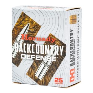 Hornady Backcountry Defense Ammunition 9mm Luger 138gr JFP 25ct