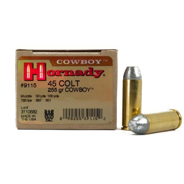 Hornady Cowboy .45 LC 255 gr FN 20CT