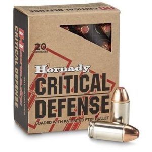Hornady Critical Defense .40 S&W 165 gr FTX 20CT