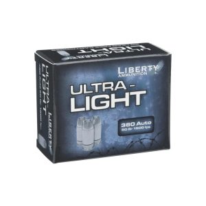 Ultra-Light Ammunition .380 ACP 50gr Copper Mono Frag HP 20-rd