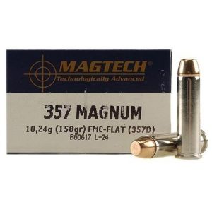 MagTech Handgun Ammunition .357 Mag 158 gr FMJ 1235 fps 50-ct