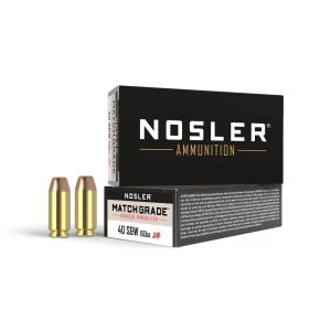 Nosler Match Grade .40 S&W 150 gr JHP 50ct