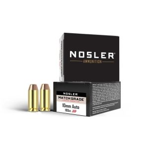 Nosler Match Grade 10mm Auto 180gr JHP 20ct