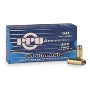 PRVI 10mm Auto JHP 180gr 50ct