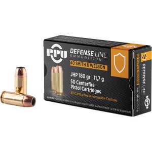 PRVI .40 S&W Auto 180 gr JHP 50ct