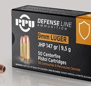 PRIVI 9mm Luger JHP 147gr 50CT