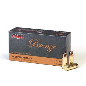 PMC Bronze .38 Super +P 130 gr. FMJ 50ct