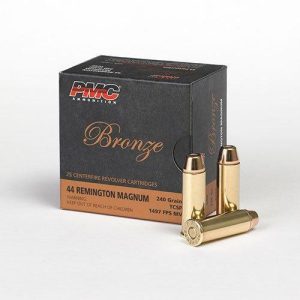 PMC Bronze Handgun Ammunition .44 Mag 240 gr TCSP 1497 fps 25-ct