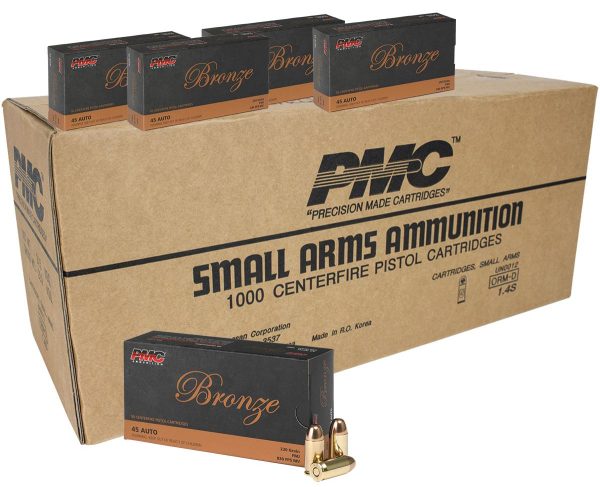 PMC Bronze .45 ACP 230 gr FMJ 1000ct