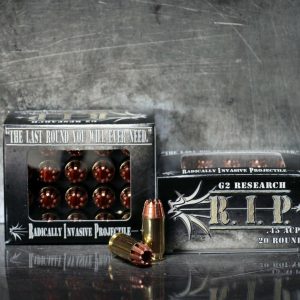 G2 Research R.I.P. .45 ACP 162 gr HP 20CT