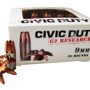 G2 Research Civic Duty 9mm Luger 20CT