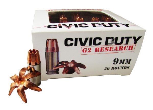 G2 Research Civic Duty 9mm Luger 20CT
