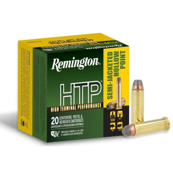 Remington HTP.44 Rem Mag 240gr SJHP 20ct