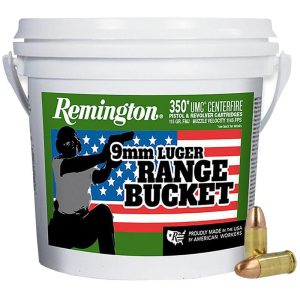 Remington UMC "Range Bucket" 9mm Luger 115 gr MC 350ct