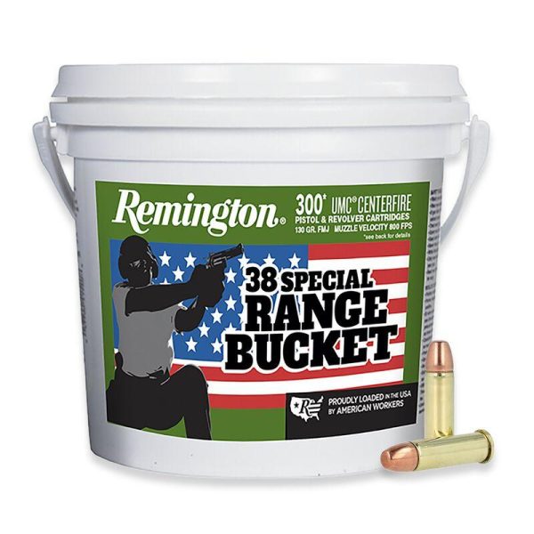 Remington Range Bucket UMC .38 Spl 130 gr. FMJ 300ct