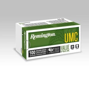 Remington UMC .38 Spl (+P) 125 gr SJHP 100ct