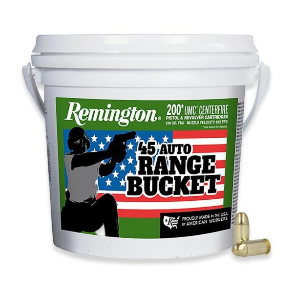Remington UMC "Range Bucket" .45 ACP 230 gr FMJ 200ct