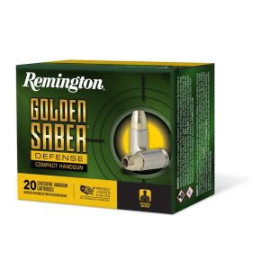 Remington Golden Saber Defense Compact .40 S&W 180gr BJHP 20ct