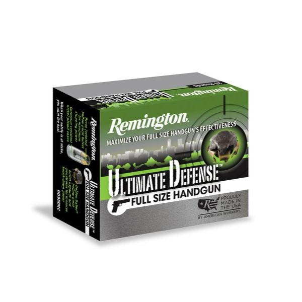 Remington Ultimate Defense Full Sized .45 ACP 185 gr. BJHP 20ct