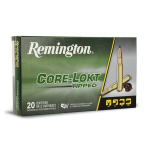 Remington Core-Lokt Tipped Rifle Ammunition 7mm-08 Rem 140gr PT 2860 fps 20-ct