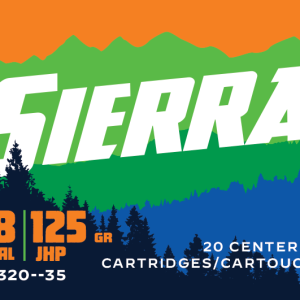 Sierra Sports Master .38 Spl 125gr JHP 20ct