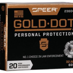 Speer Gold Dot .32 ACP 60 gr HP 20ct