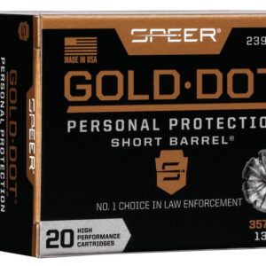 Speer Gold Dot Short Barrel .357 Mag 135 gr HP 20ct