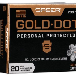 Speer Gold Dot .40 S&W 165 gr HP 20ct