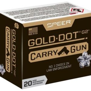 Speer Gold Dot 9mm Luger 135gr HP 20ct