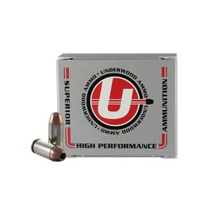 Underwood Ammo XTP Jacketed Hollow Point Handgun Ammunition 40 S&W 155gr JHP 1300 fps 20-ct