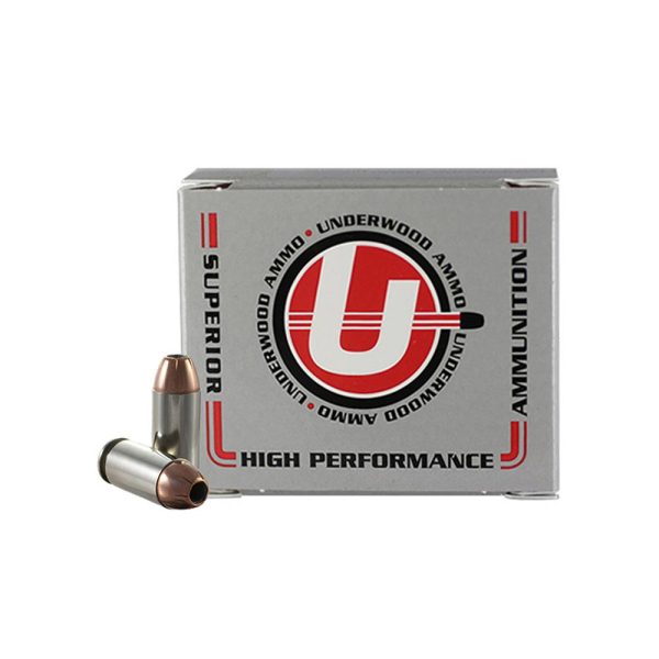 Underwood Ammo XTP Jacketed Hollow Point Handgun Ammunition 40 S&W 155gr JHP 1300 fps 20-ct