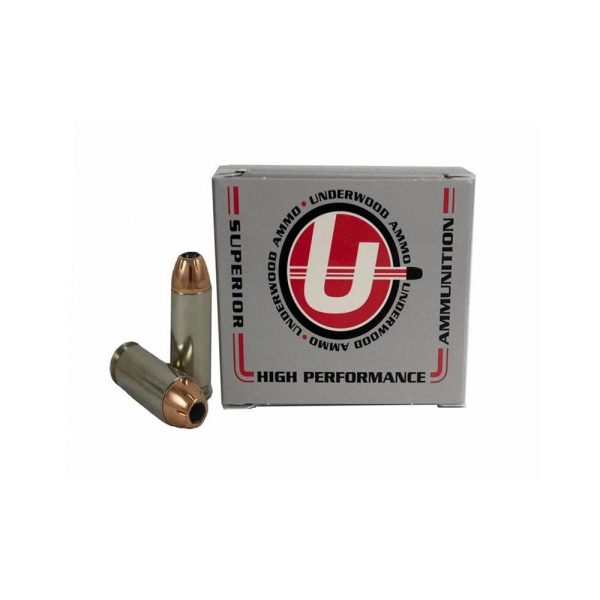 Underwood Ammo XTP Jacketed Hollow Point Handgun Ammunition 10mm Auto 180gr JHP 1300 fps 20-ct