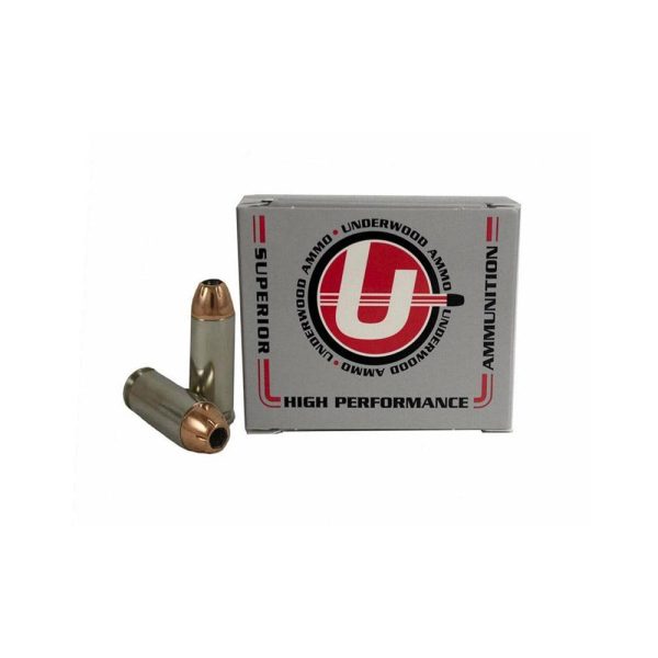 Underwood Ammo XTP Jacketed Hollow Handgun Ammunition 10mm Auto 200gr JHP 1250 fps 20-ct